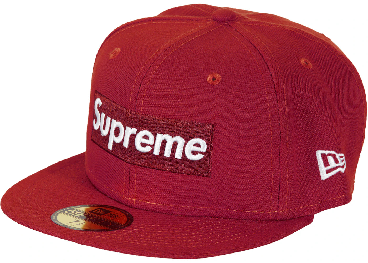 Supreme Money Box Logo New Era Red