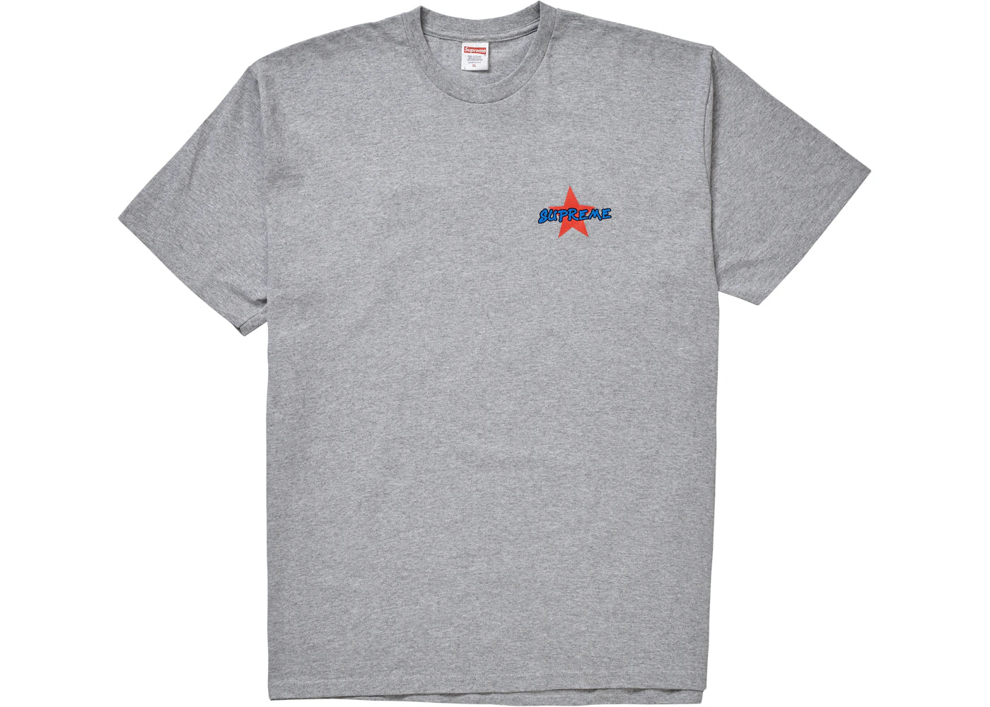 Supreme Money Power Respect Tee Heather Grey