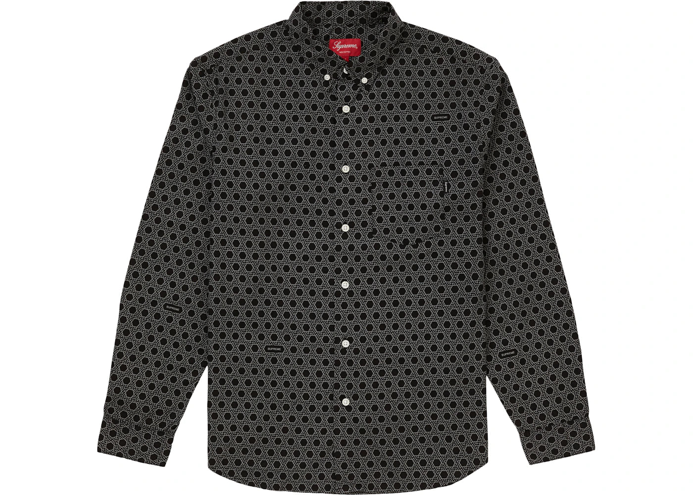 Supreme Monogram Shirt Black