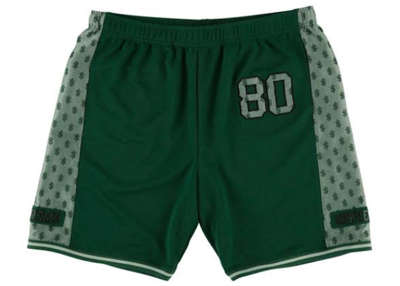 Supreme Monogram Short Dark Green