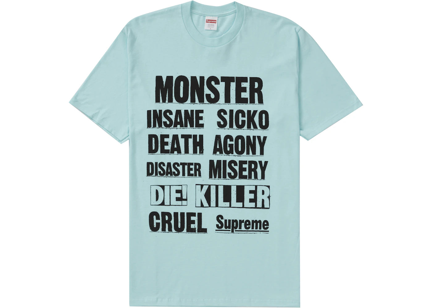 Supreme Monster Tee Turquoise