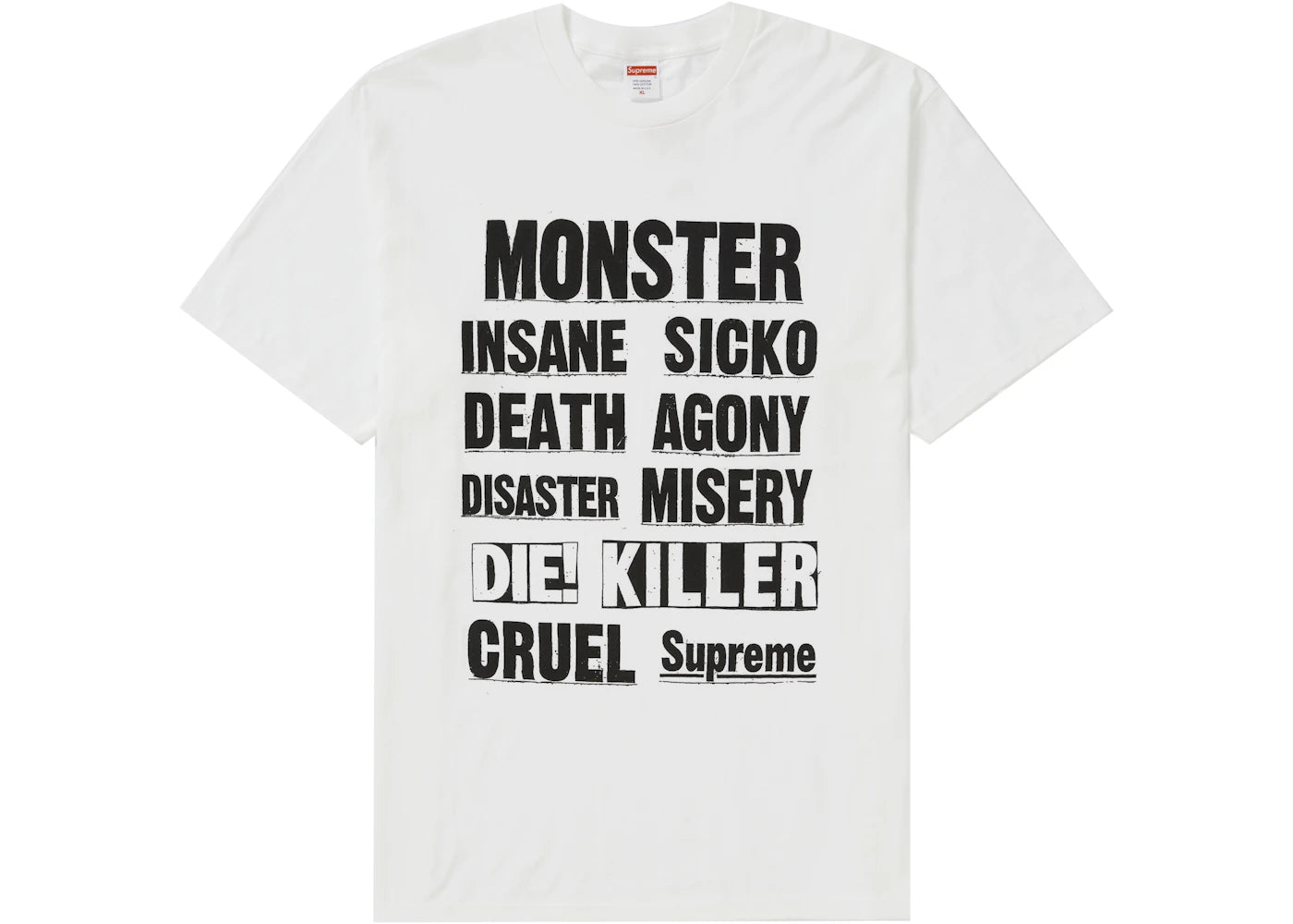 Supreme Monster Tee White