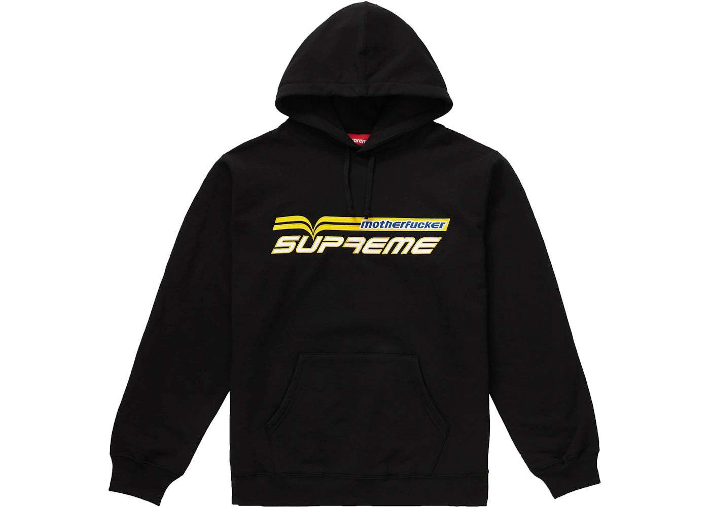 Supreme Motherfucker Hooded Sweatshirt Black