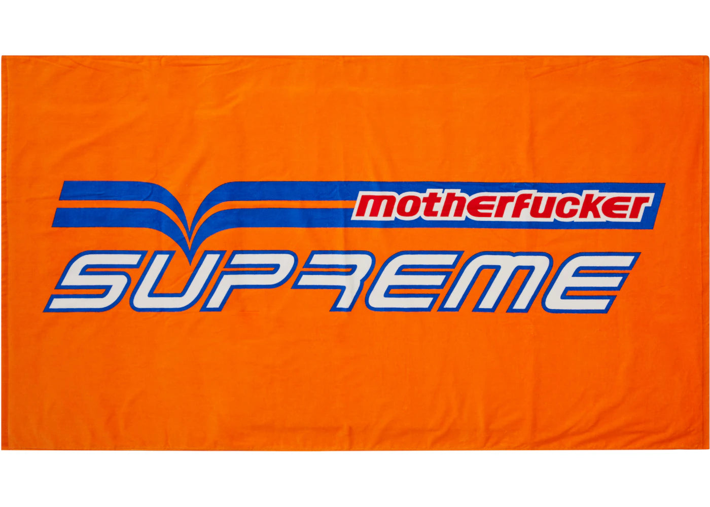 Supreme Motherfucker Towel Orange