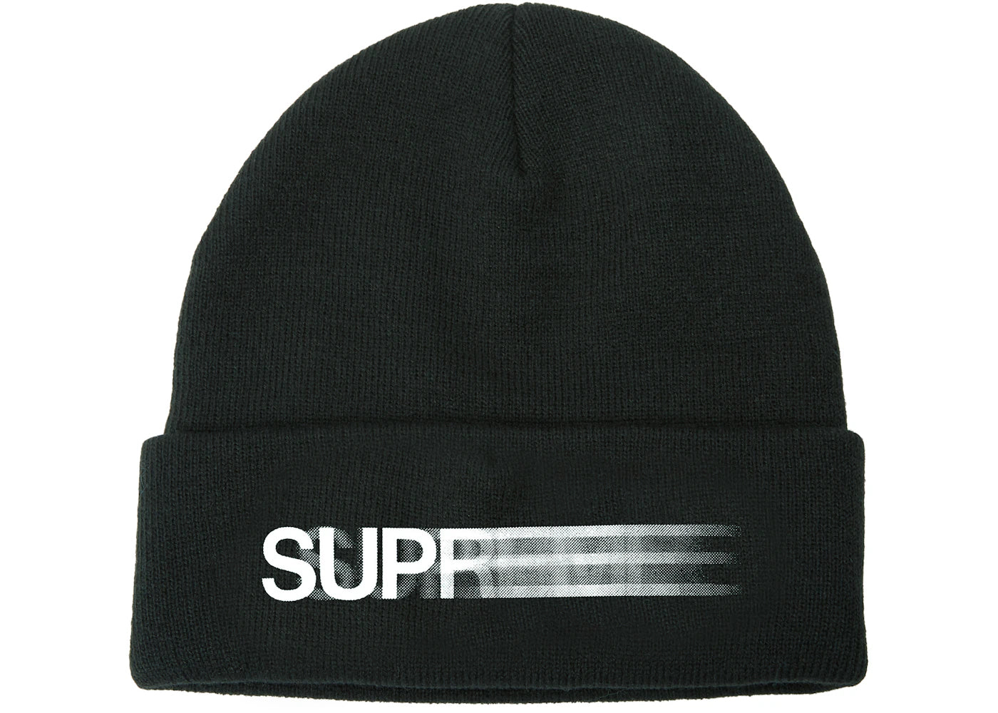 Supreme Motion Logo Beanie Black