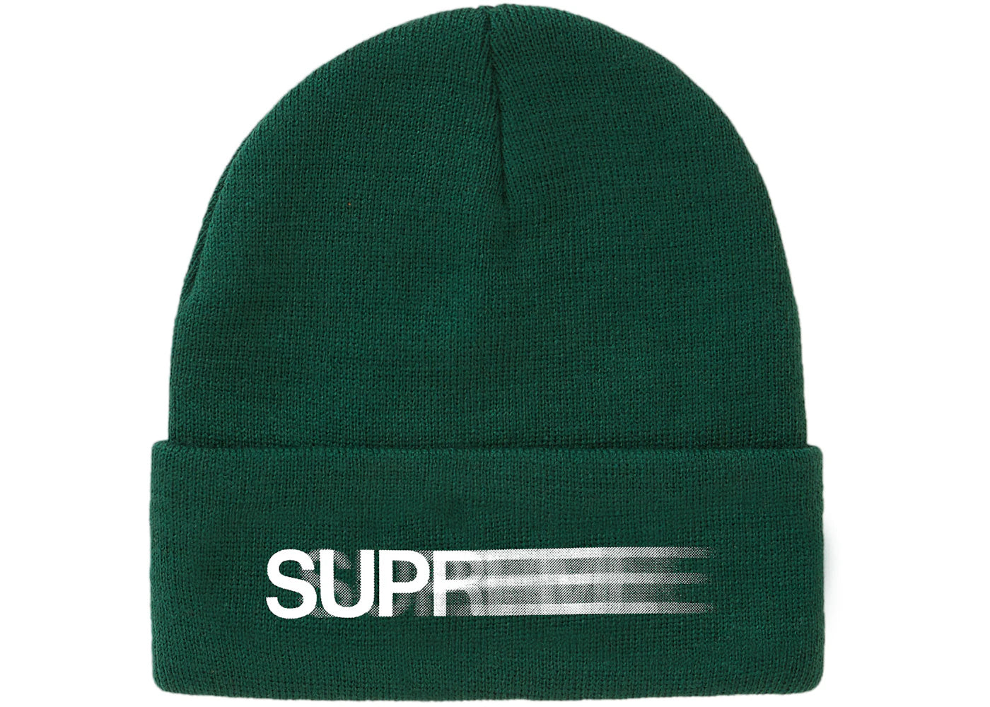 Supreme Motion Logo Beanie Green