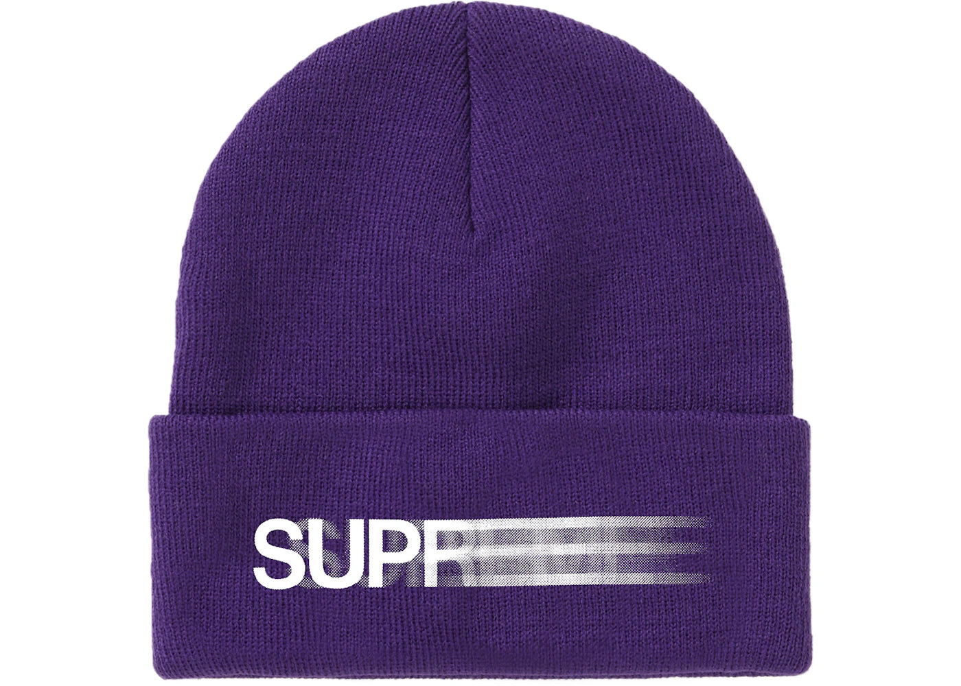 Supreme Motion Logo Beanie Purple