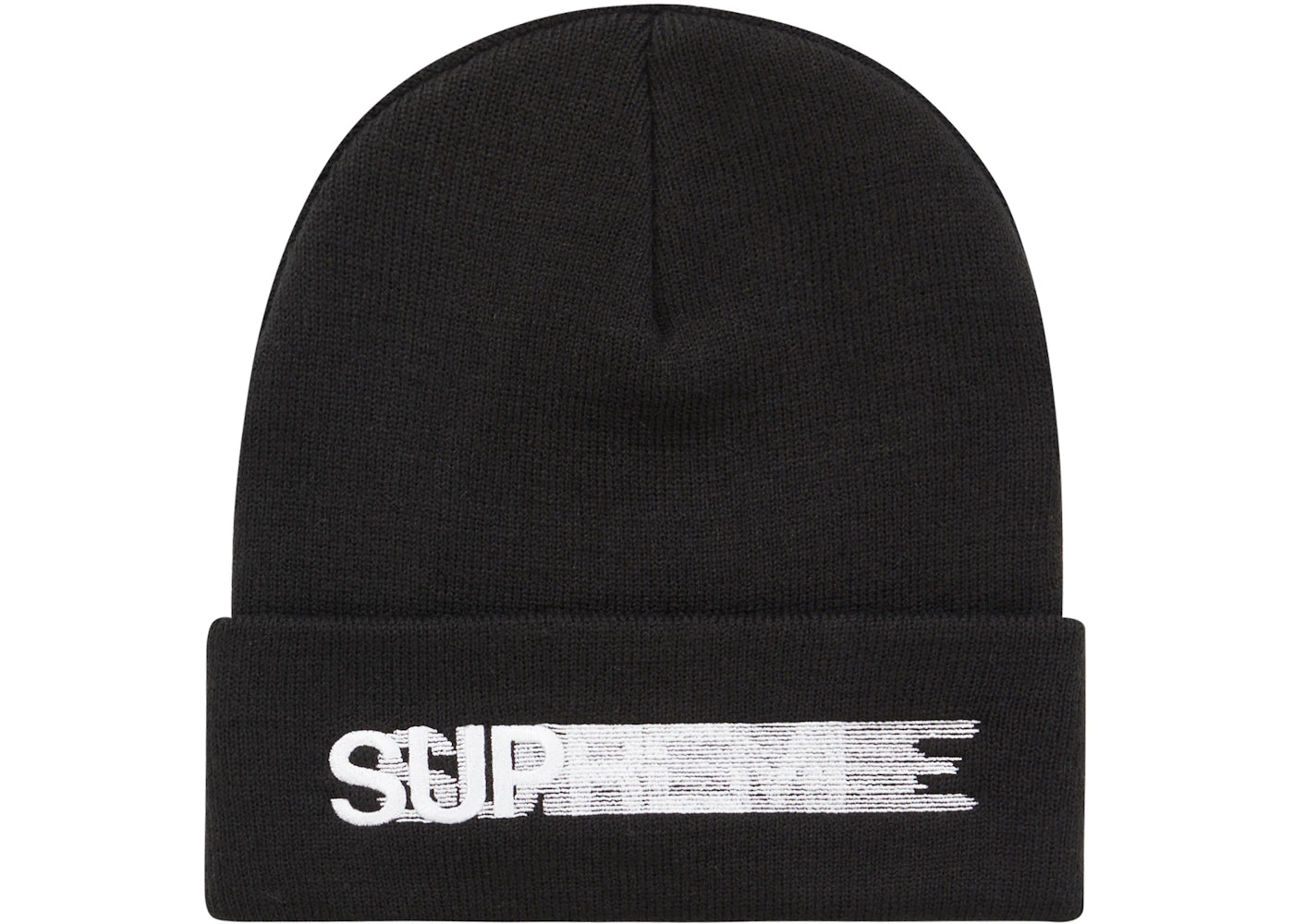 Supreme Motion Logo Beanie (SS23) Black