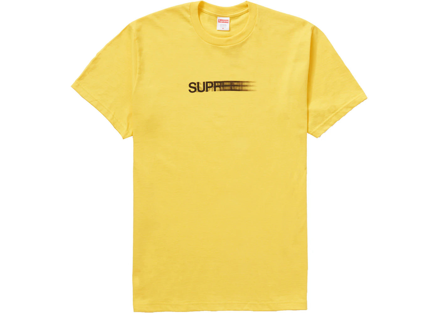 Supreme Motion Logo Tee (SS20) Yellow