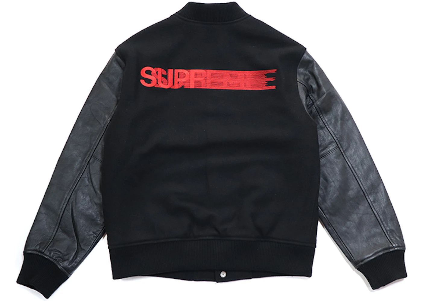 Supreme Motion Logo Varsity Jacket Black