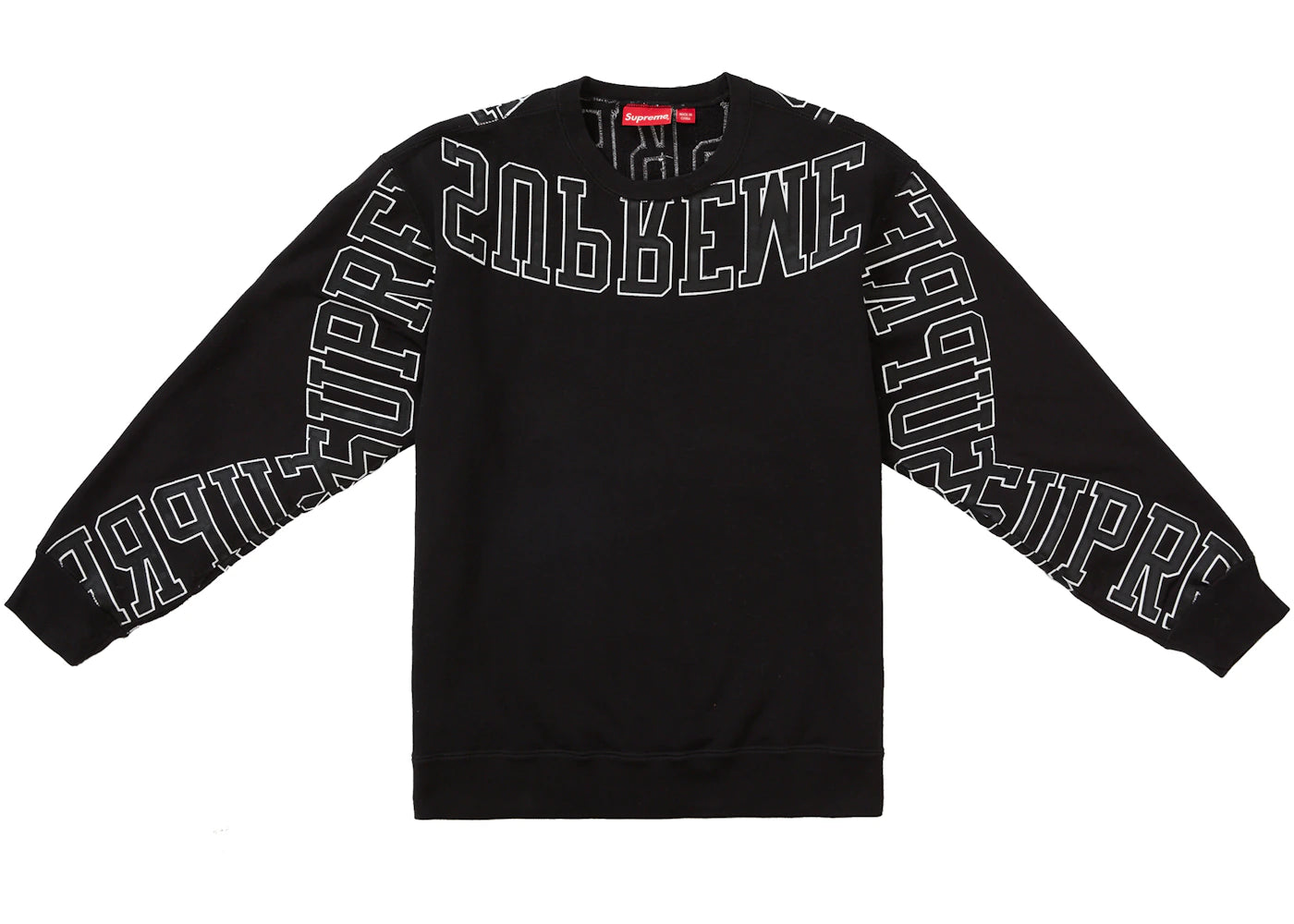 Supreme Multi Arc Crewneck Black