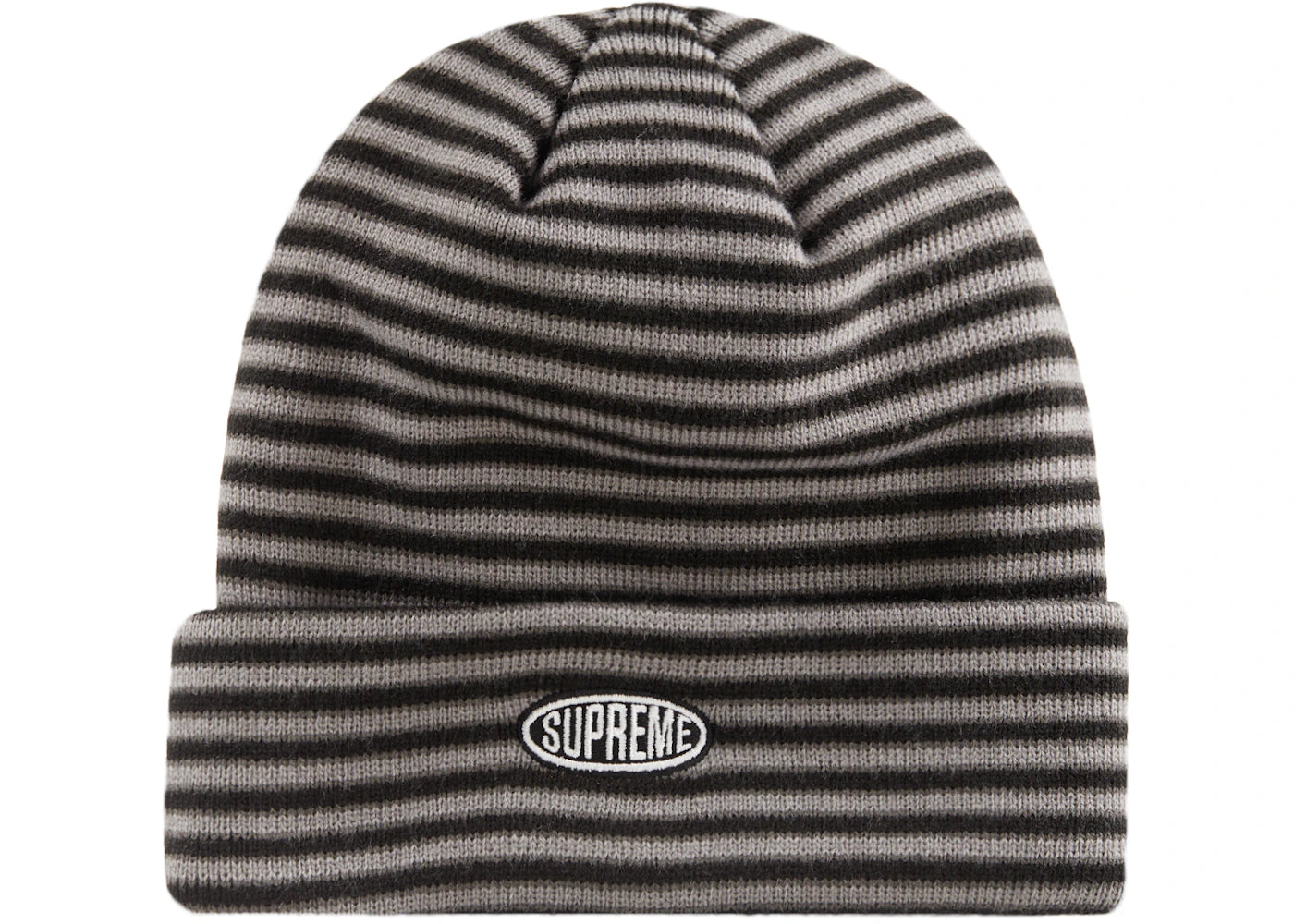 Supreme Multi Stripe Beanie (FW22) Black