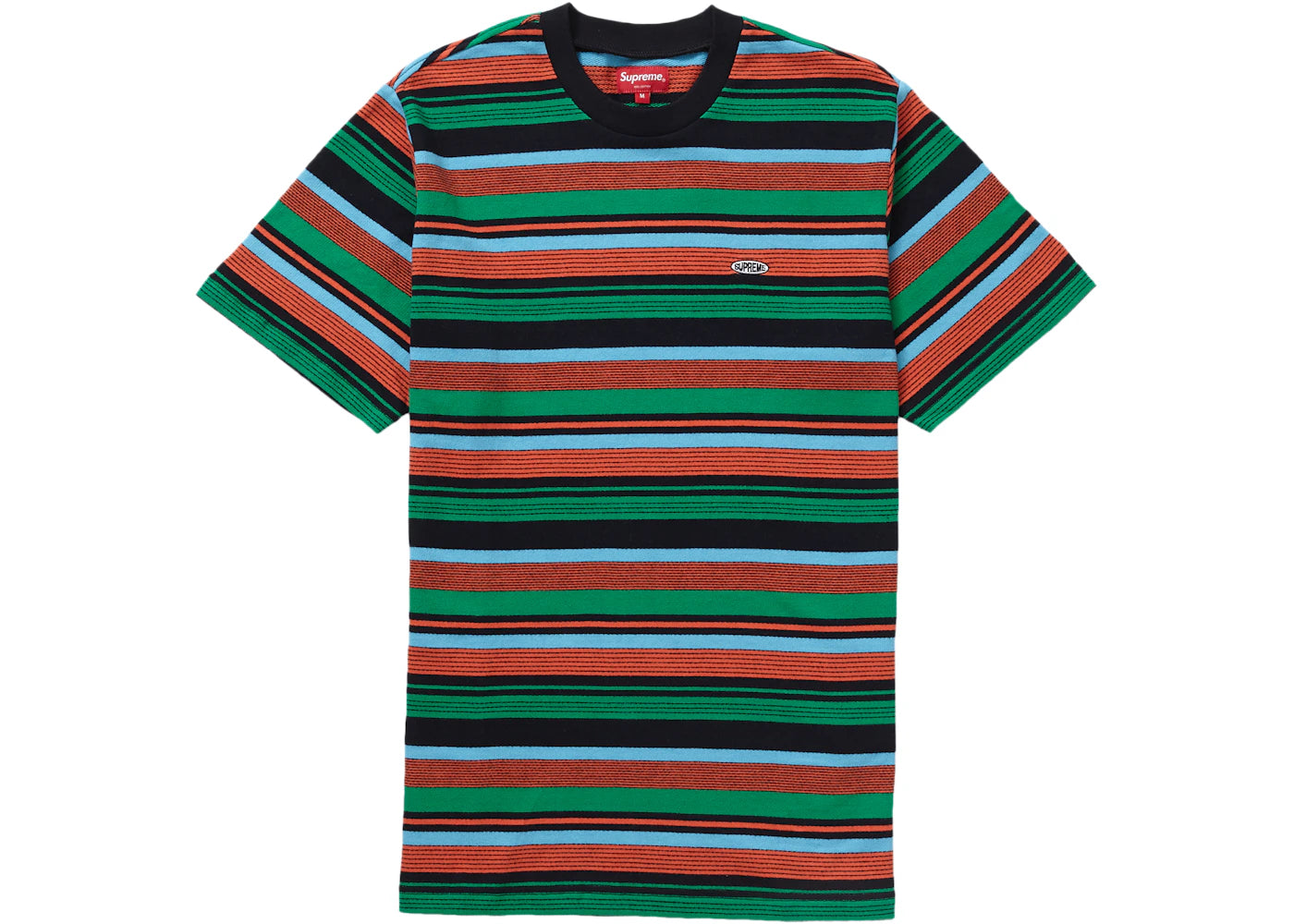 Supreme Multi Stripe SS Top (SS19) Black