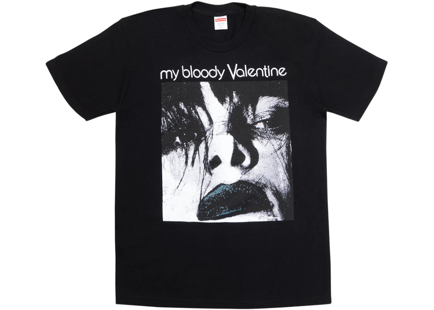 Supreme My Bloody Valentine Feed Me With Your Kiss Tee Black