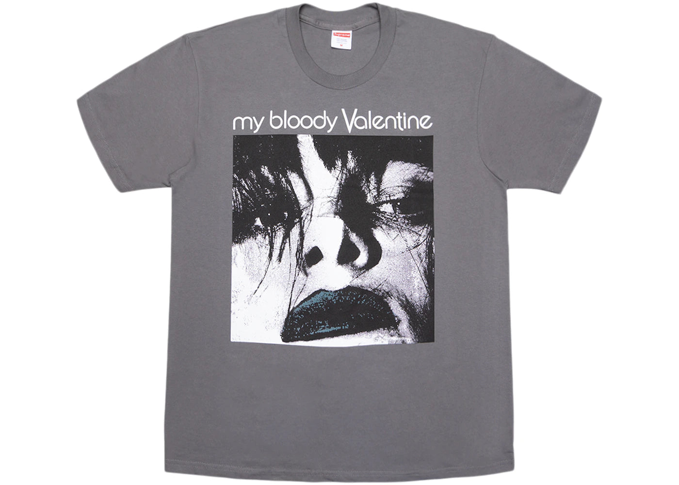 Supreme My Bloody Valentine Feed Me With Your Kiss Tee Warm Grey