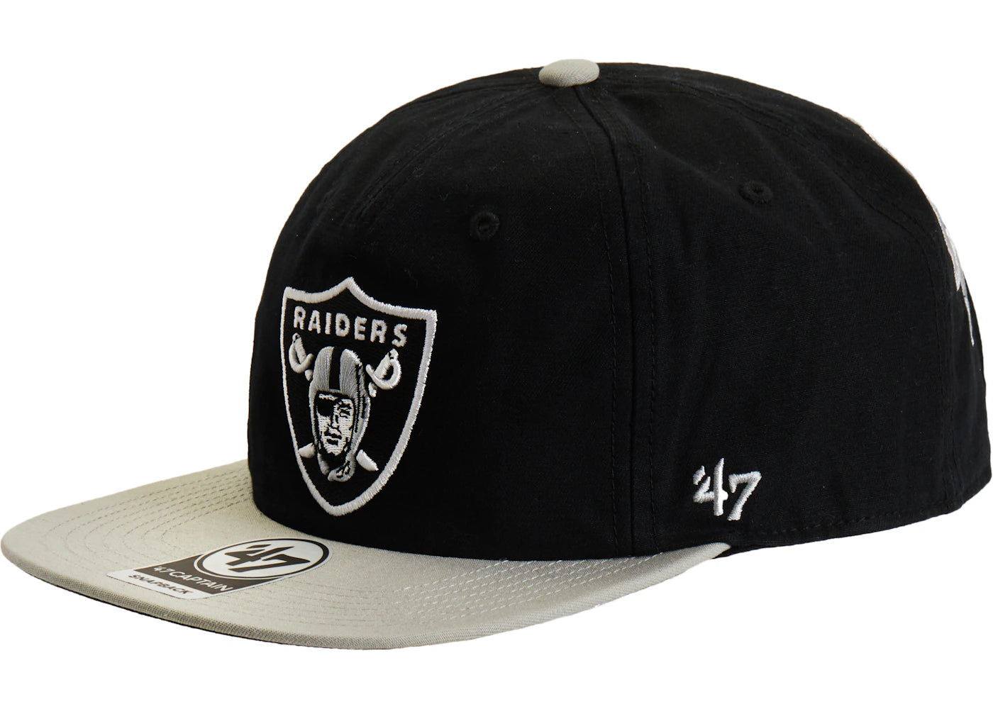 Supreme NFL x Raiders x '47 5-Panel Black