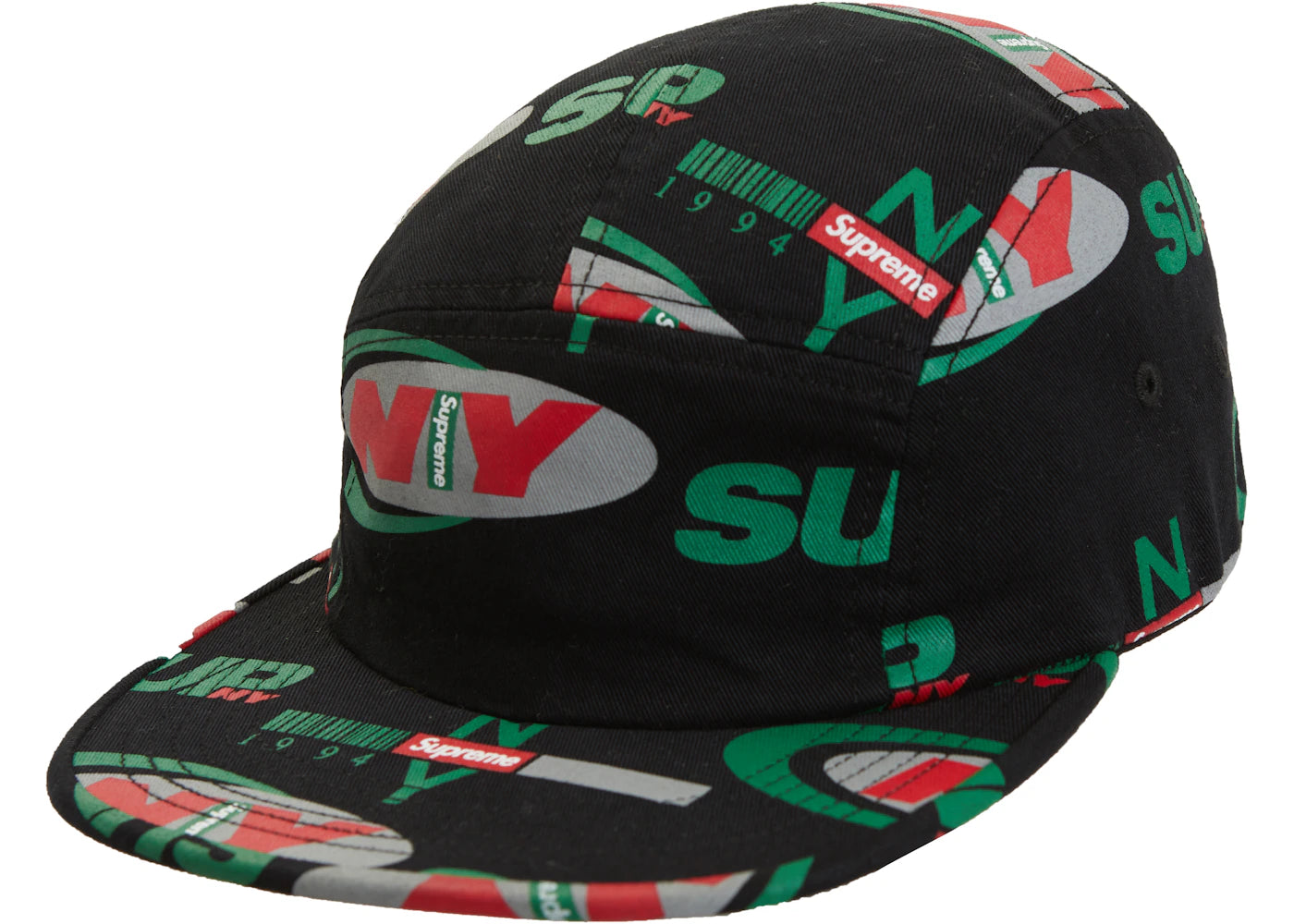 Supreme Supreme NY Camp Cap Black