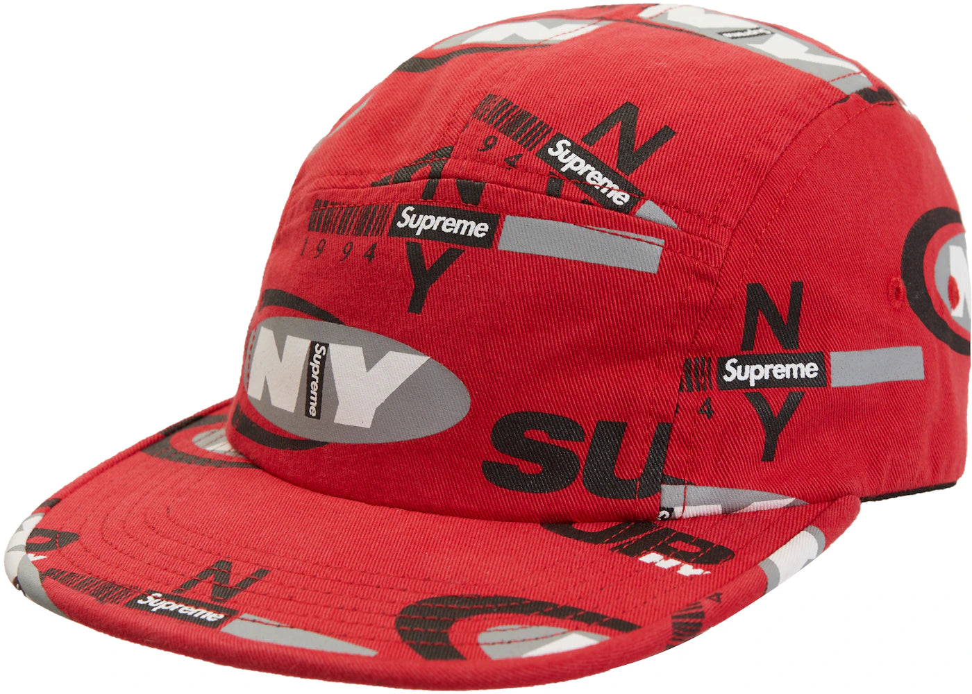 Supreme Supreme NY Camp Cap Red