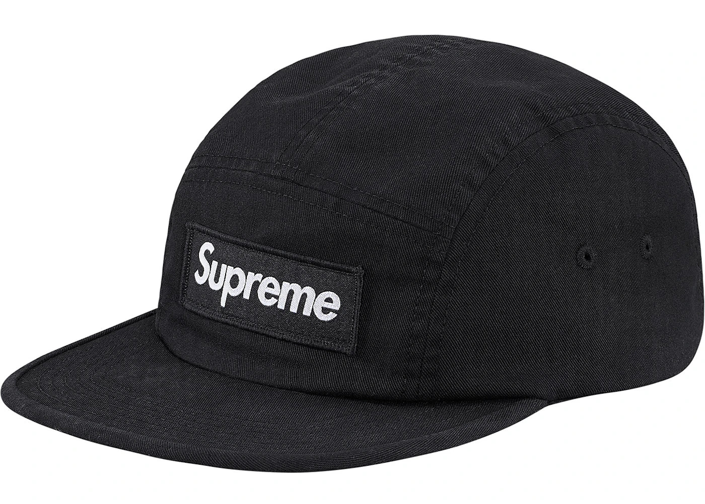 Supreme NYCO Twill Camp Cap Black