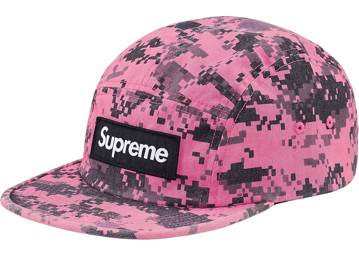 Supreme NYCO Twill Camp Cap Pink Digi Camo