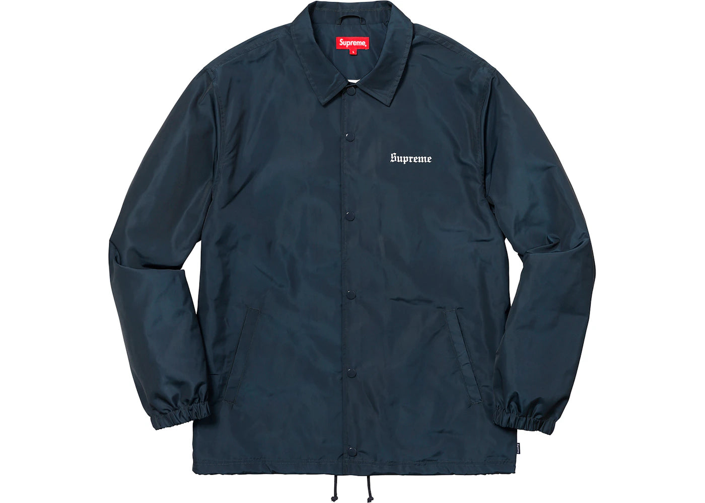 Supreme Nan Goldin Misty and Jimmy Paulette Coaches Jacket Navy