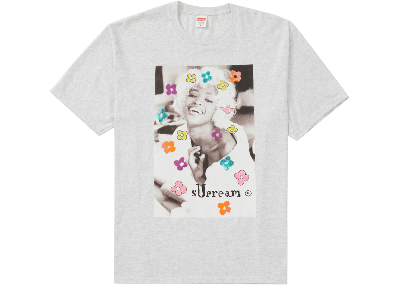 Supreme Naomi Tee Ash Grey