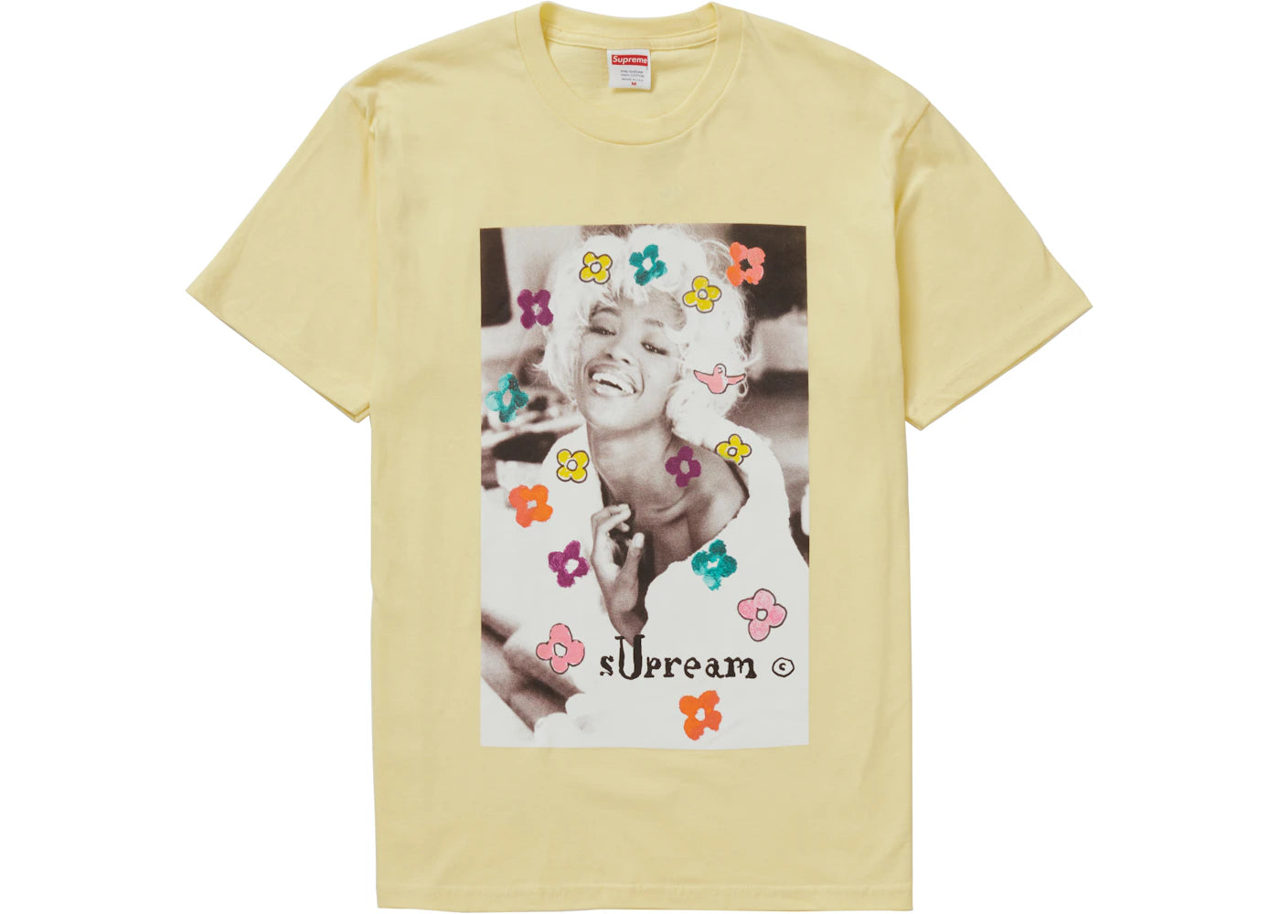 Supreme Naomi Tee Pale Yellow