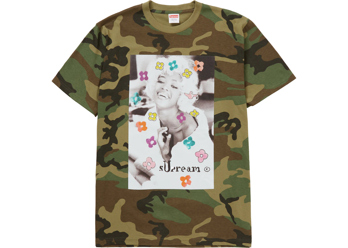 Supreme Naomi Tee Woodland Camo
