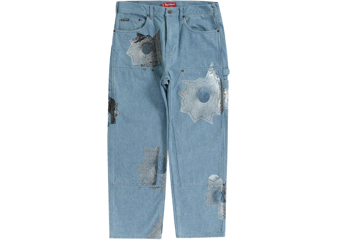 Supreme Nate Lowman Double Knee Painter Pant Denim