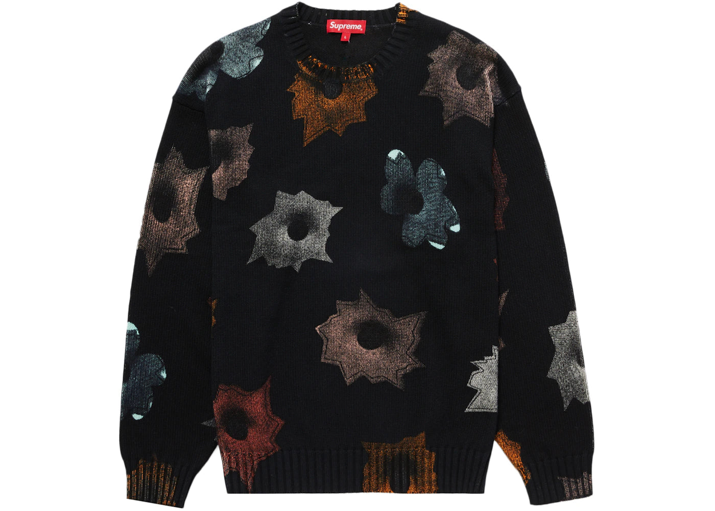 Supreme Nate Lowman Sweater Black