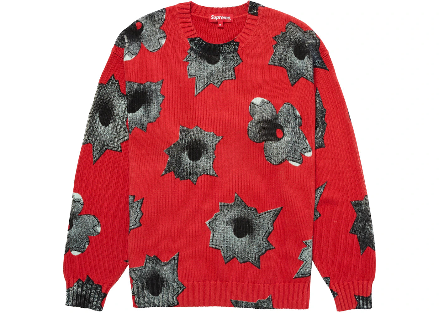 Supreme Nate Lowman Sweater Red