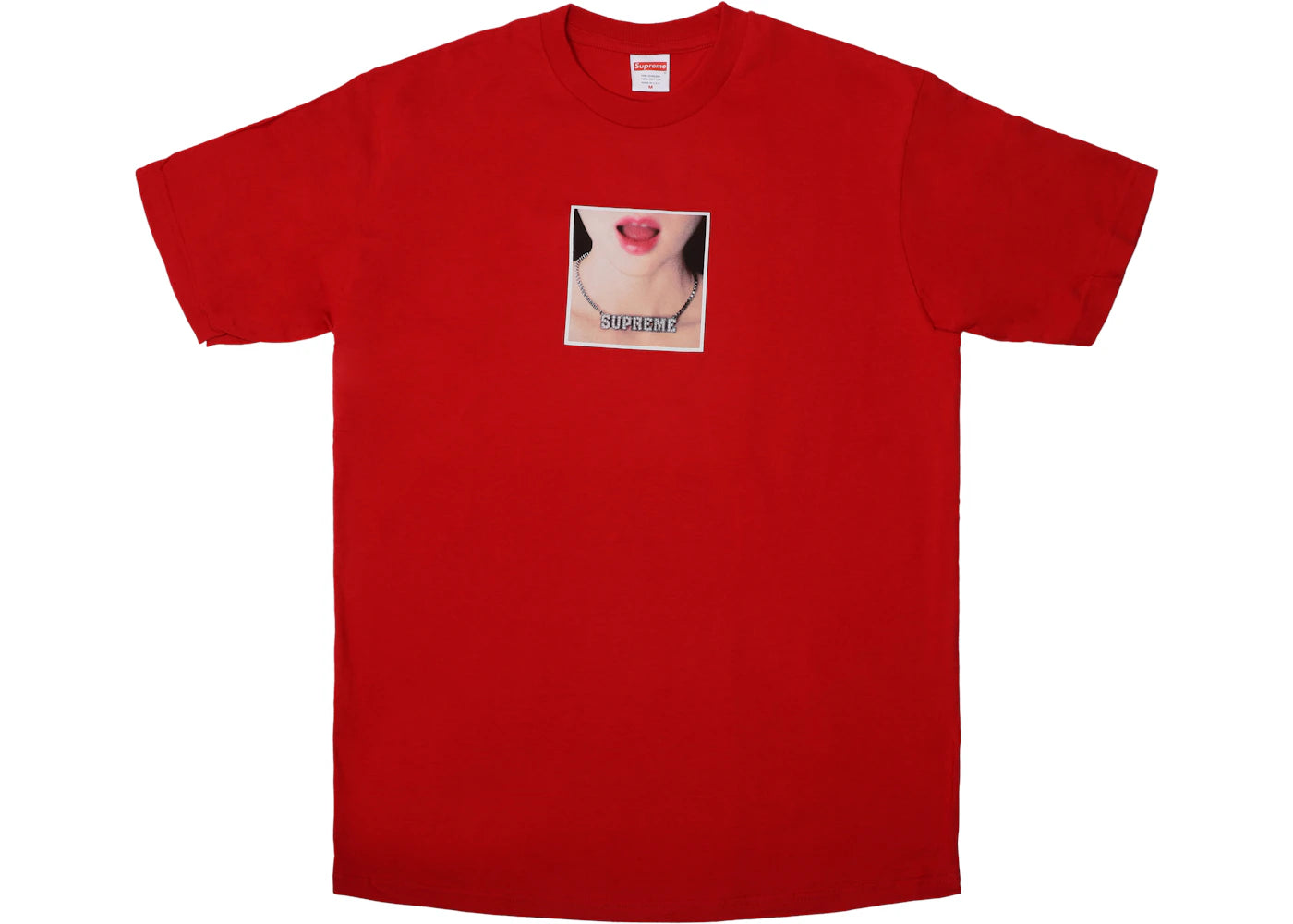 Supreme Necklace Tee Red