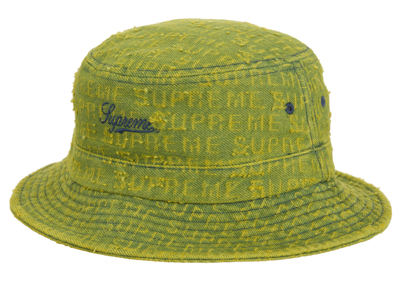 Supreme Needle Punch Denim Crusher Green