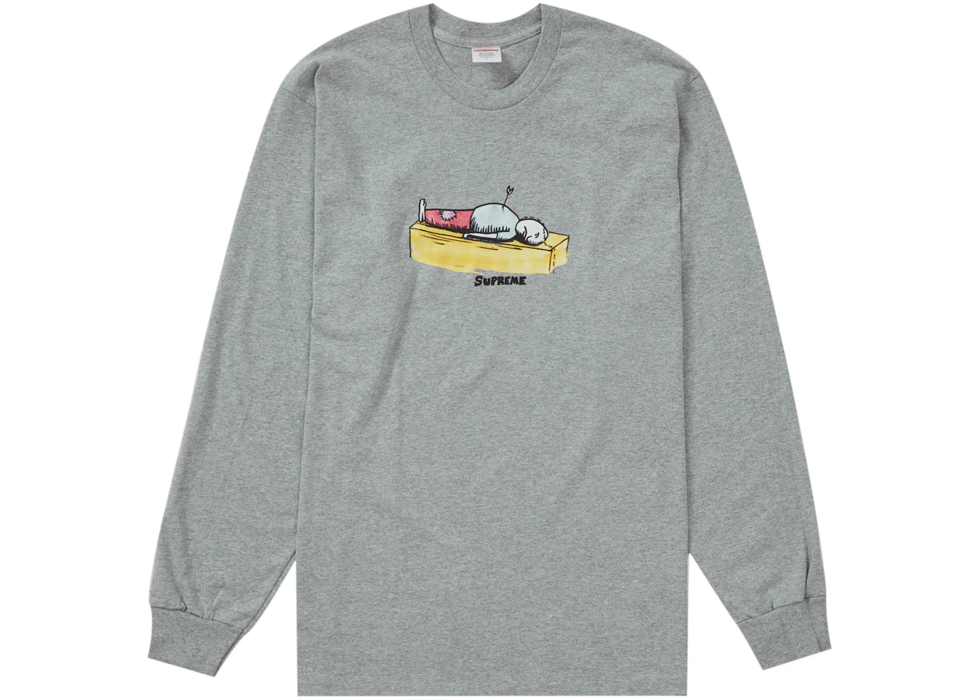 Supreme Neil Blender Arrow L/S Tee Grey