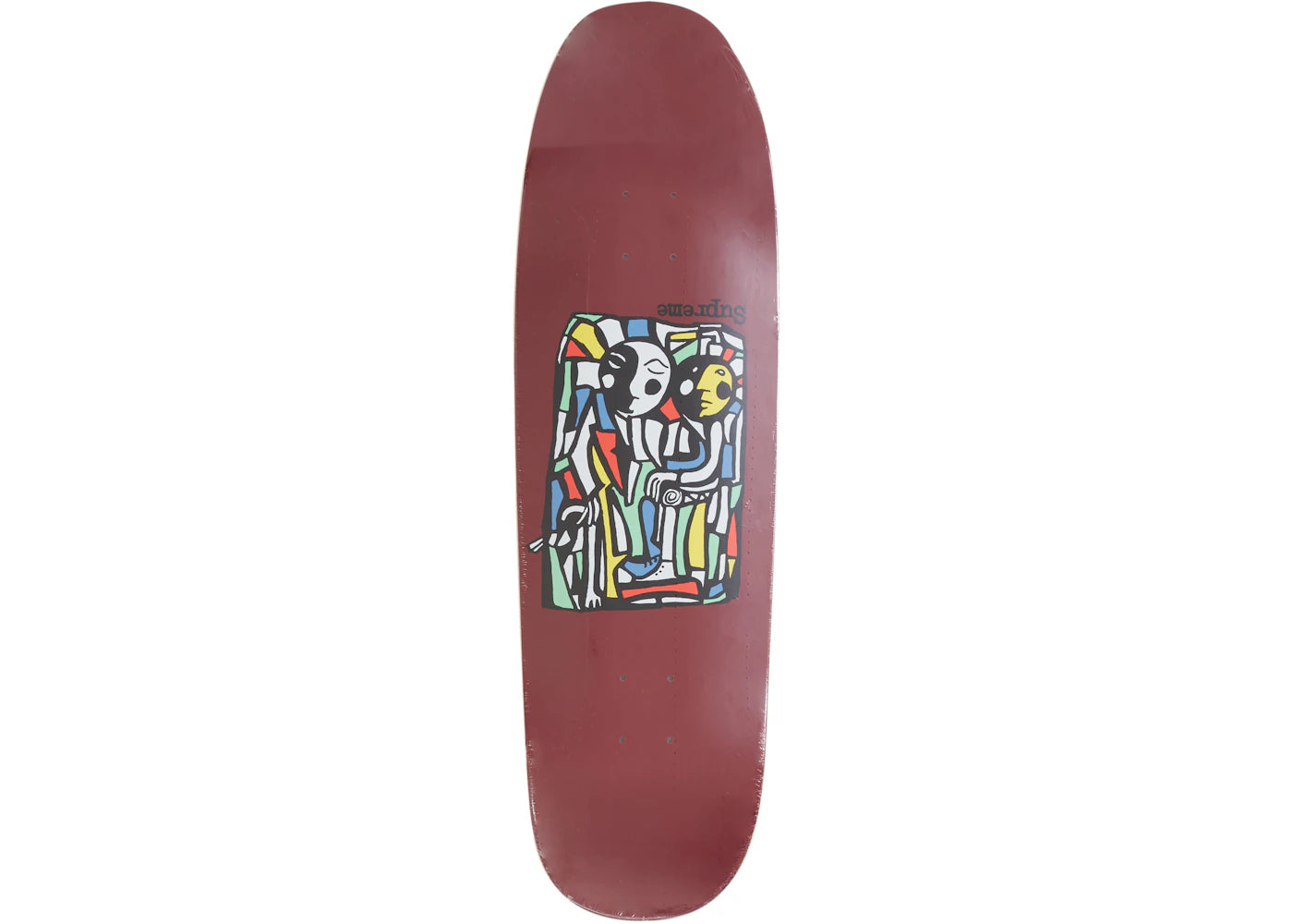 Supreme Neil Blender Mosaic Skateboard Deck Cardinal