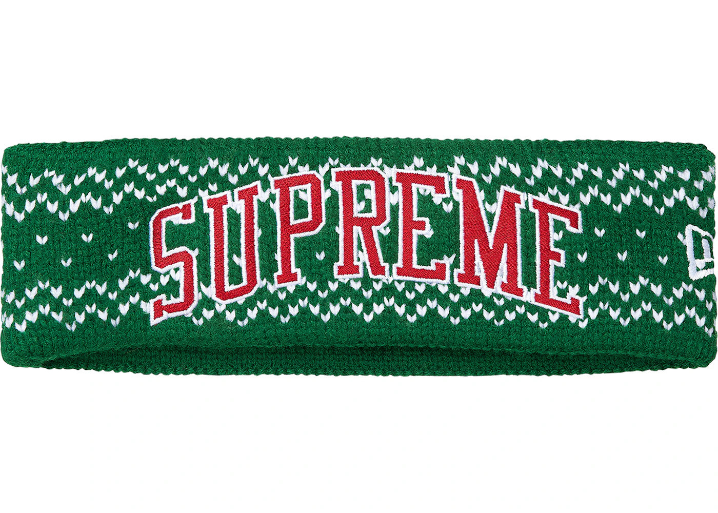 Supreme New Era Arc Logo Headband (FW17) Green