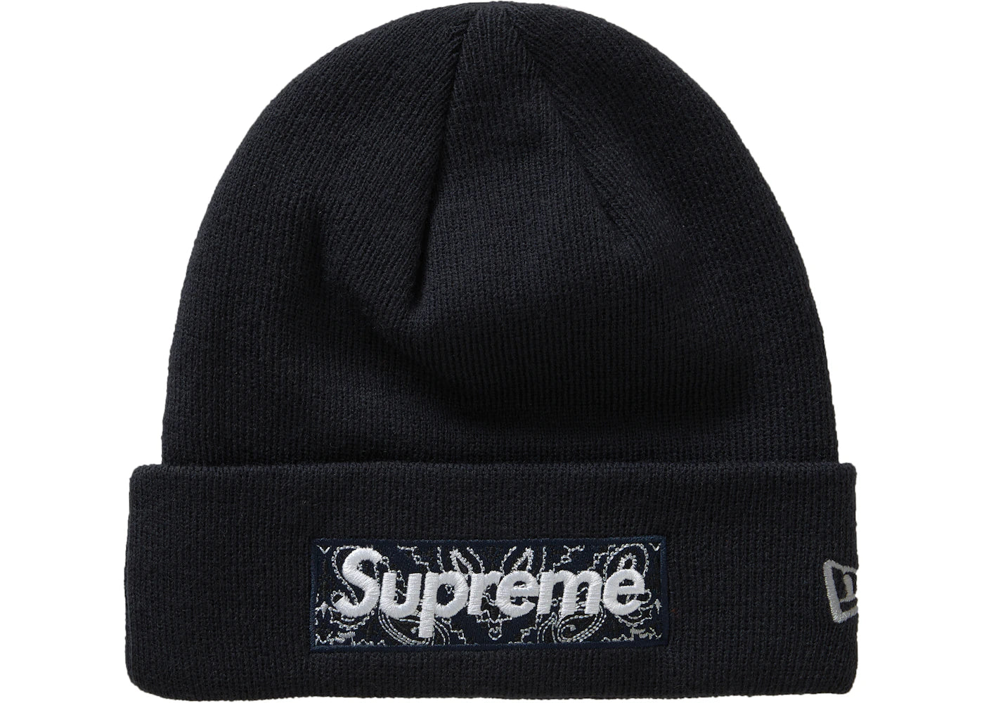 Supreme New Era Box Logo Beanie (FW19) Black