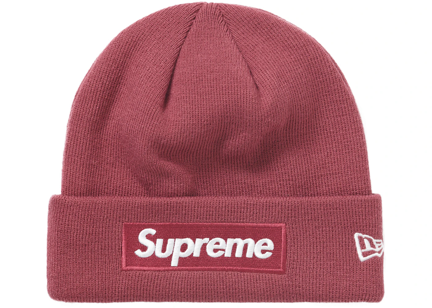 Supreme New Era Box Logo Beanie (FW21) Plum