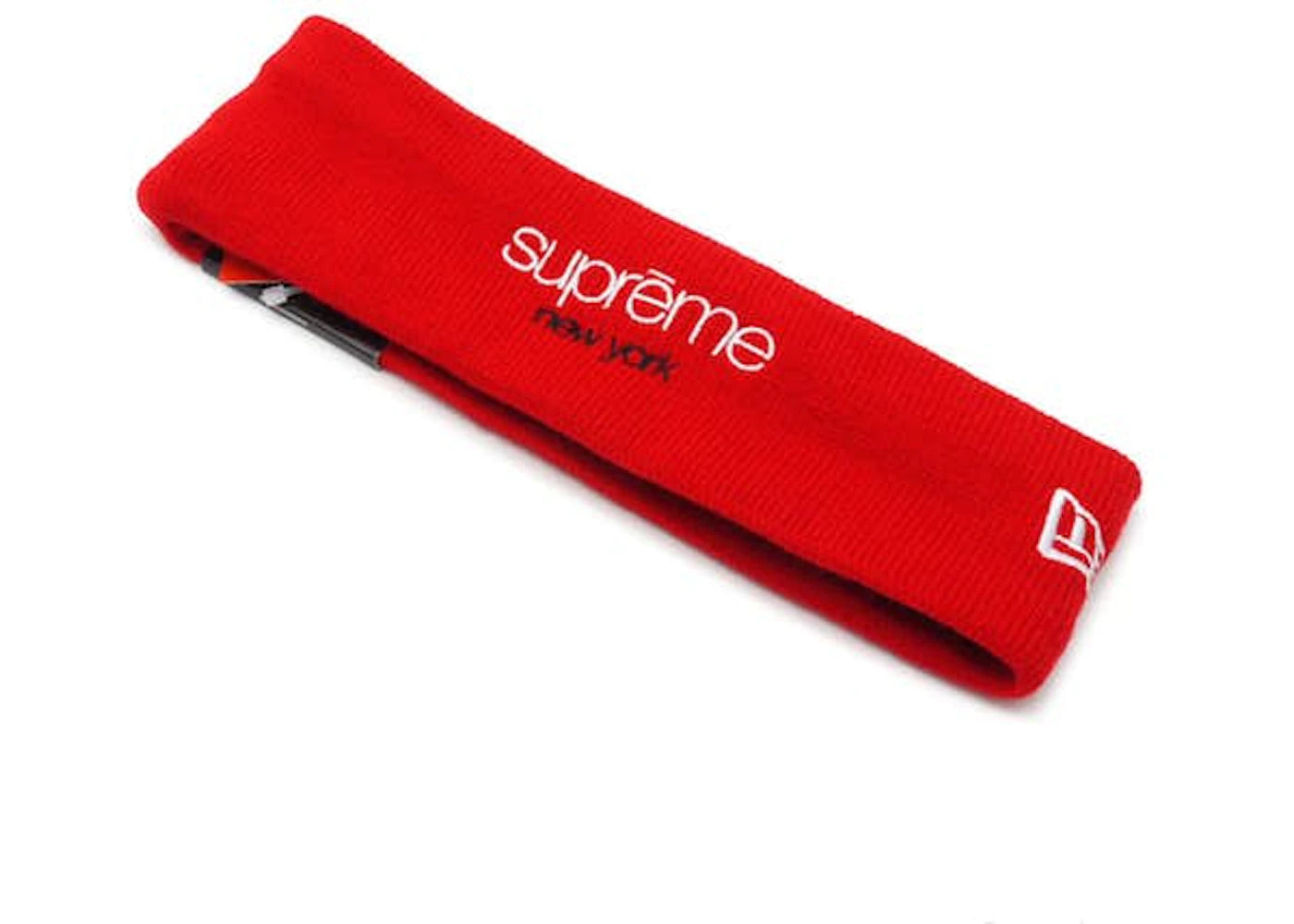 Supreme New Era Classic Logo Headband Red