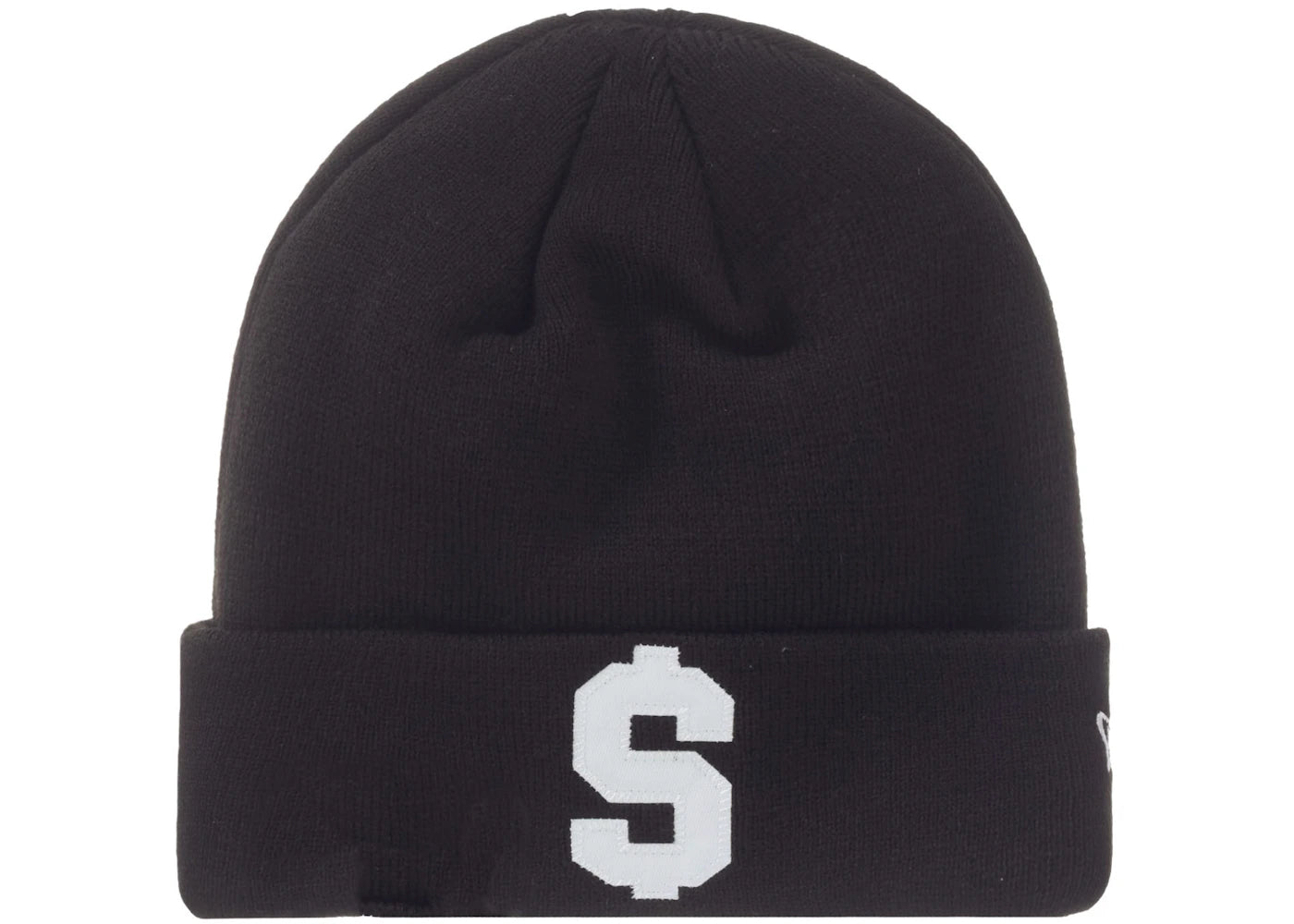 Supreme New Era $ Beanie Black