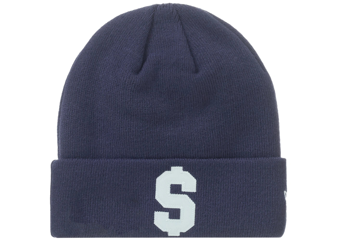 Supreme New Era $ Beanie Navy