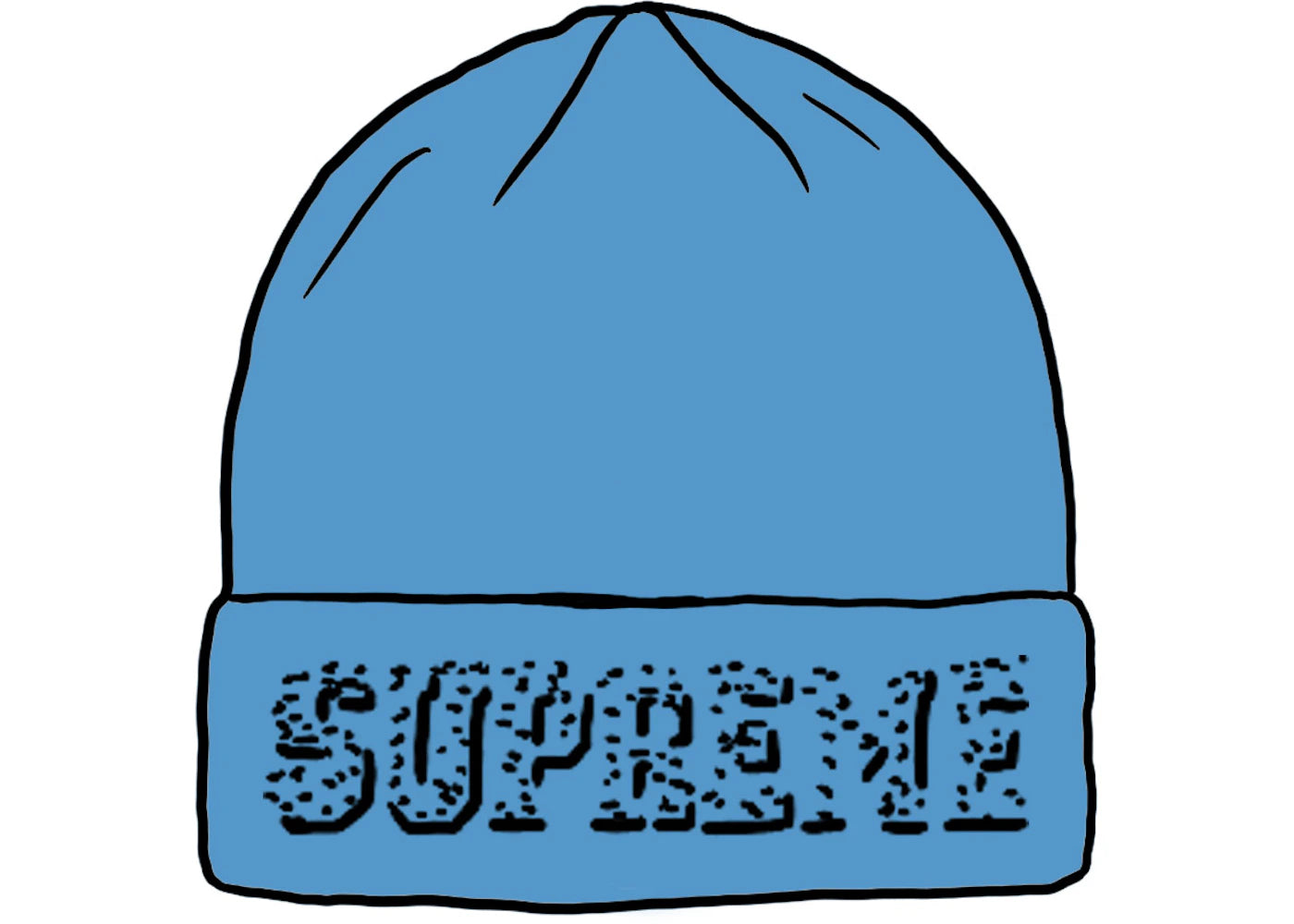 Supreme New Era Gems Beanie Blue