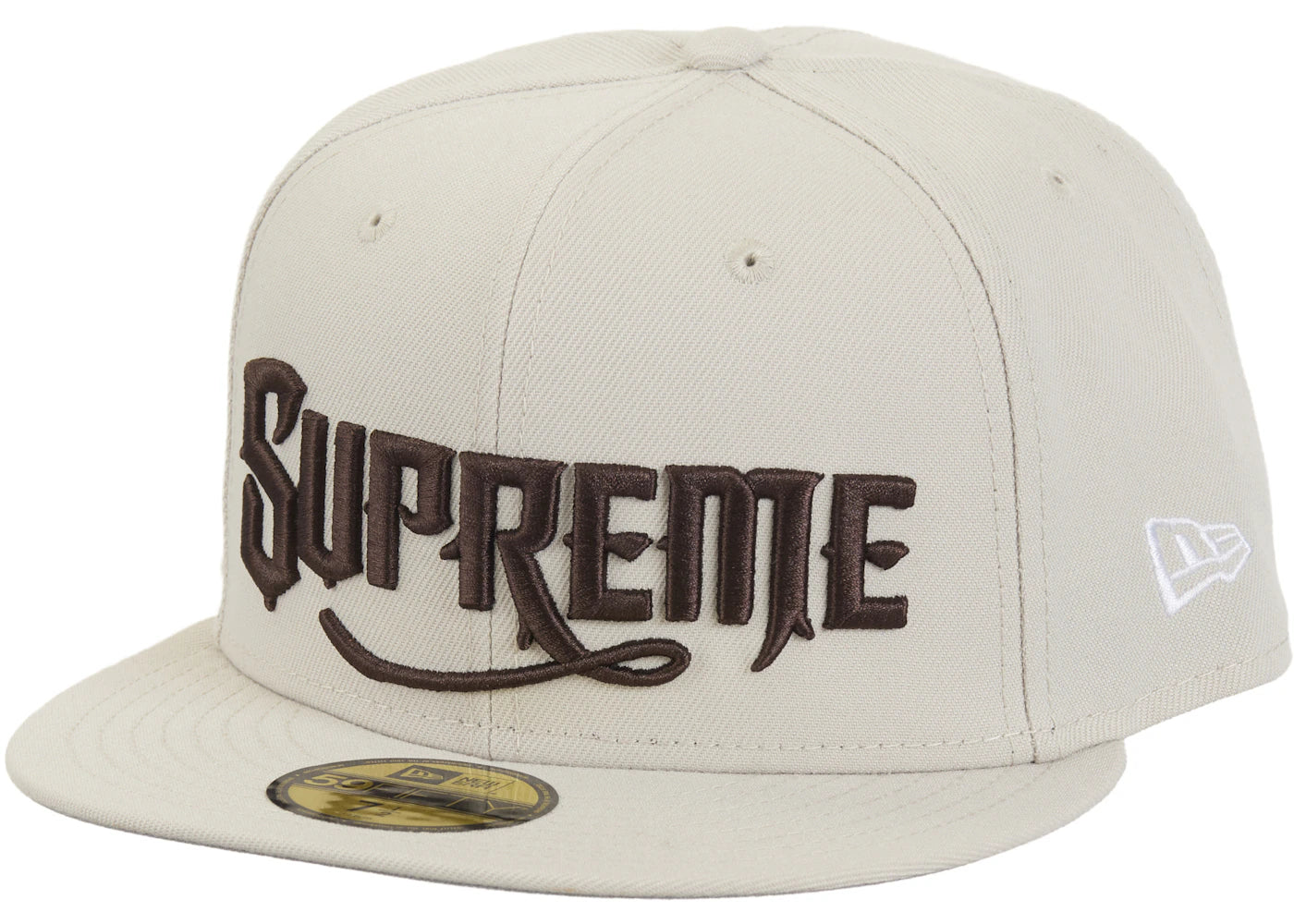 Supreme New Era Mister Cartoon 59Fifty Fitted Cap Stone