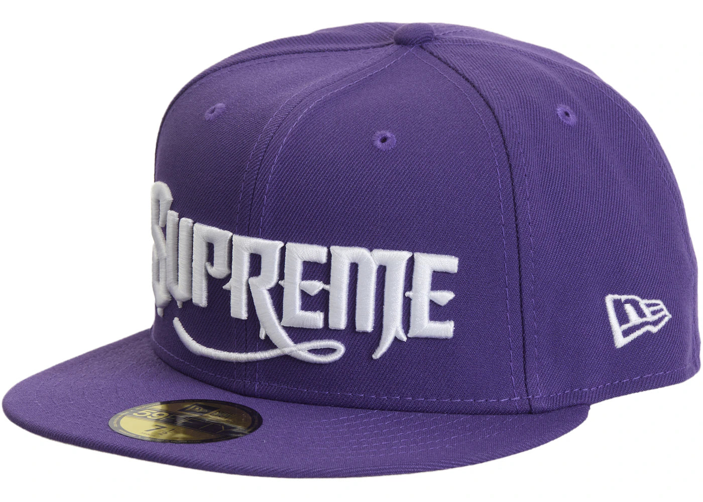Supreme New Era Mister Cartoon 59Fifty Fitted Cap Purple