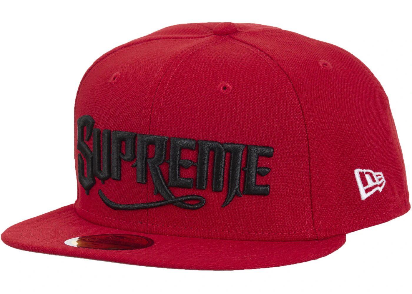 Supreme New Era Mister Cartoon 59Fifty Fitted Cap Red
