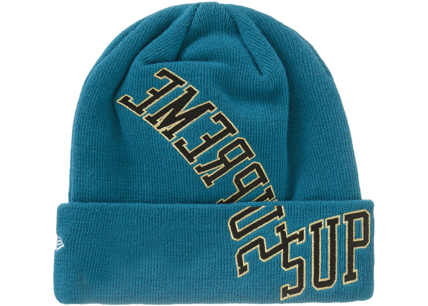 Supreme New Era Multi Arc Beanie Teal