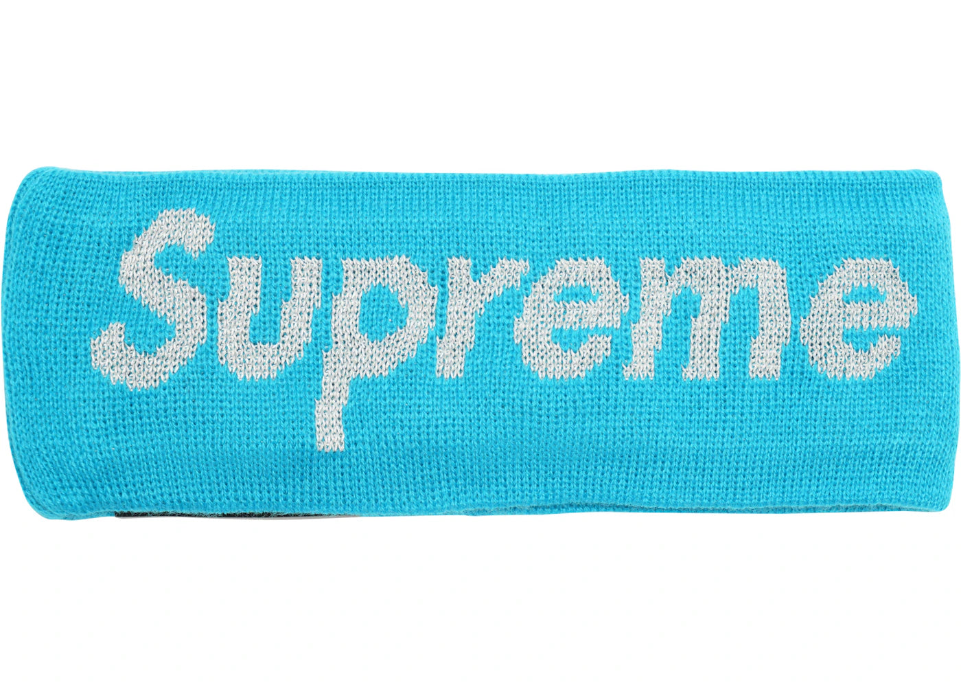 Supreme New Era Reflective Logo Headband (FW 17) Teal