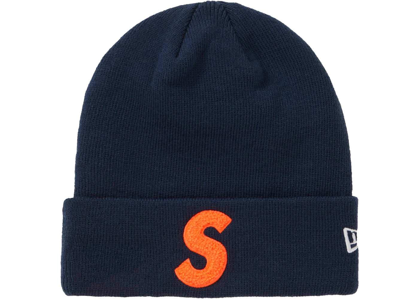 Supreme New Era S Logo Beanie (FW 19) Navy