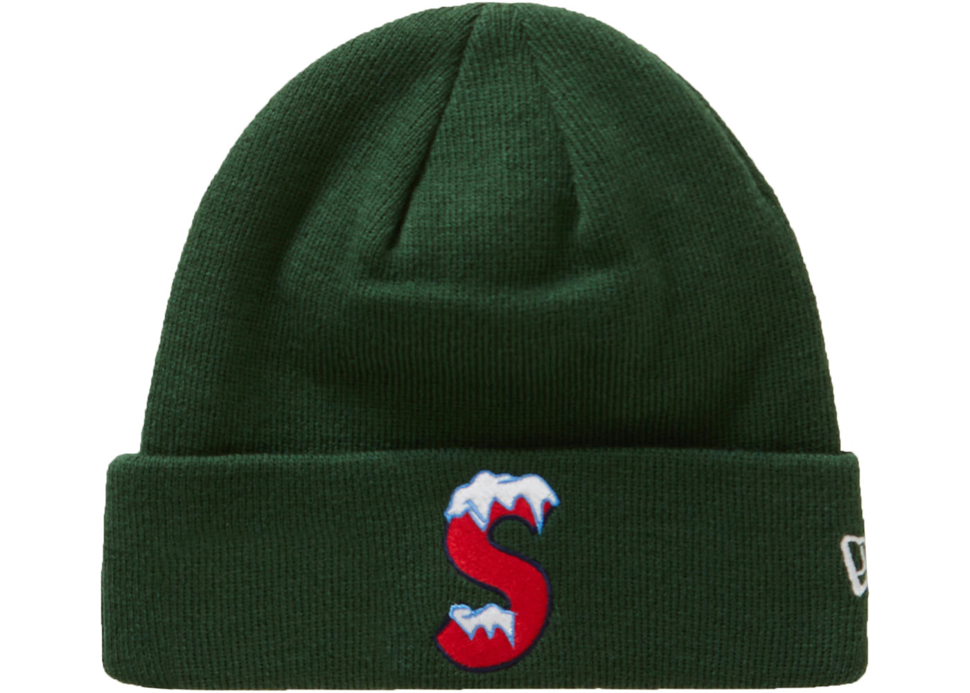 Supreme New Era S Logo Beanie (FW20) Green