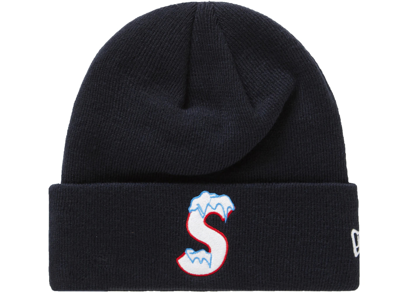 Supreme New Era S Logo Beanie (FW20) Navy